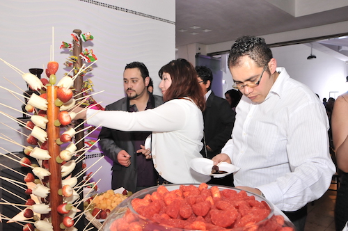 Fiestas empresariales L'Oréal mesa de dulces