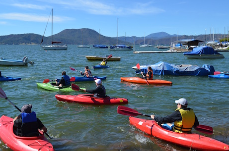 grupo Bonafont junta gerencial cayac al agua