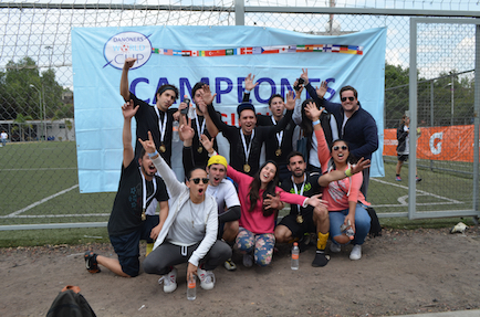 evento deportivo Danone campeones